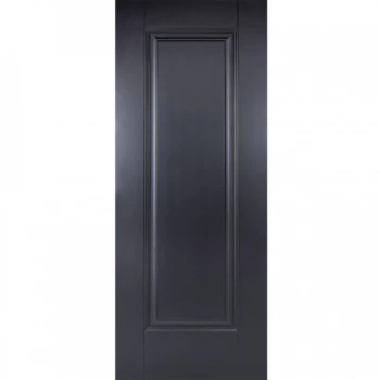 LPD Eindhoven Panel Black Primed Internal Door - 1981mm x 762mm (78 inch x 30 inch)