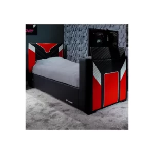 X Rocker Cerberus Side Lift Ottoman TV Gaming Bed