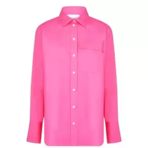 FRAME Oversized Vaca Shirt - Pink