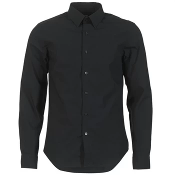 G-Star Raw CORE SHIRT mens Long sleeved Shirt in Black - Sizes UK S