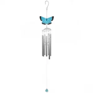 Chalkhill Blue Butterfly Windchime