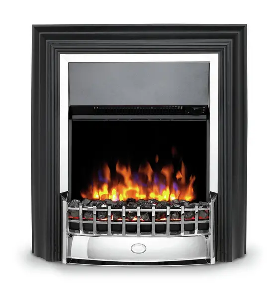 Dimplex Optiflame CHT20X-CH Coal Effect With Remote Control - Chrome