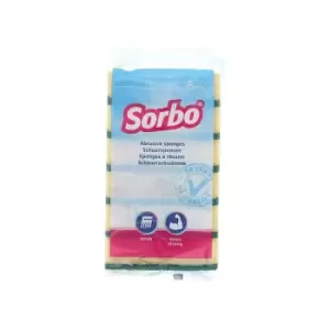 Sorbo Pack of 6 Heavy Quality Scouring Sponges