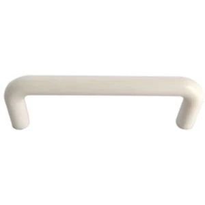 BQ White Straight Interior door pull Cabinet handle