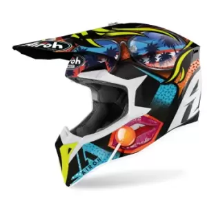 Airoh Wraap Lollipop Motocross Helmet, multicolored, Size L, multicolored, Size L