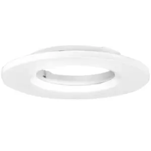 Aurora Twist & lock bezel for M10DOB & I10 Fire Rated Downlights - Matt White - AU-BZ600MW