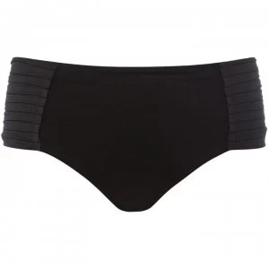 Seafolly Pleated retro brief - Black