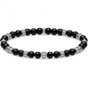 THOMAS SABO Black Lucky Charm Beaded Bracelet