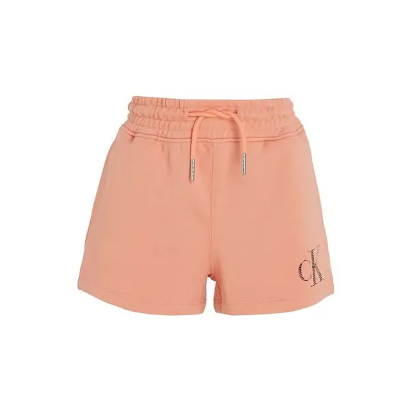 Calvin Klein Jeans Logo Shorts Junior - Orange 13 - 14 Years