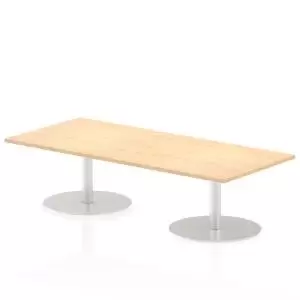 Italia Poseur Table Rectangle 1800800 Top 475 High Maple