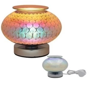 Round Flames Design Aroma Touch Lamp By Lesser & Pavey (UK Plug)