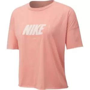 Nike Dry Oversized Top Ladies - Pink