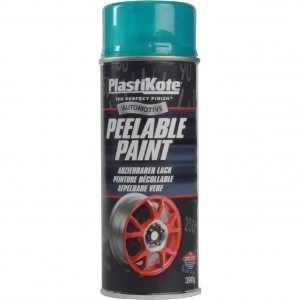 Plasti-Kote Peelable Paint Transparent Blue 400ml