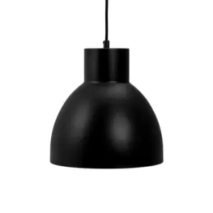 Coast Dome Pendant Ceiling Light Diameter Matt Black 25cm