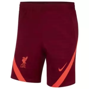 Liverpool 2021-2022 Strike Training Shorts (Red) - Kids