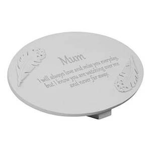 Thoughts of You Resin Memorial Plaque - Mum