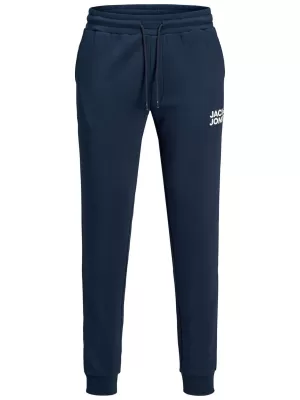 Jack & Jones Junior Boys Logo Joggers - Navy, Size 12 Years