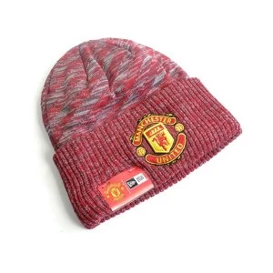 New Era Manchester United Red Cuff Knit