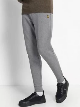 Lyle & Scott Skinny Sweat Pants - Mid Grey, Size XL, Men