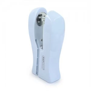 Rapesco Stand Up Space Saving Stapler (powder blue)