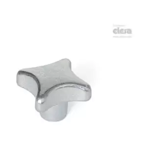 Elesa - Star knob-DIN 6335-GG-40-M8-E-ZB