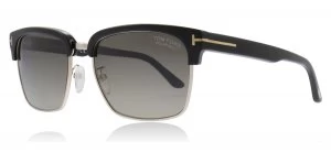 Tom Ford River Sunglasses Black 01D Polariserade 57mm