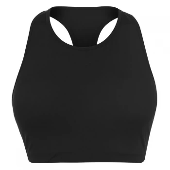 Everlast Medium Support High Neck Sports Bra - Black