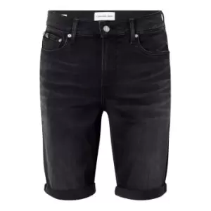 Calvin Klein Jeans SLIM SHORT - Black