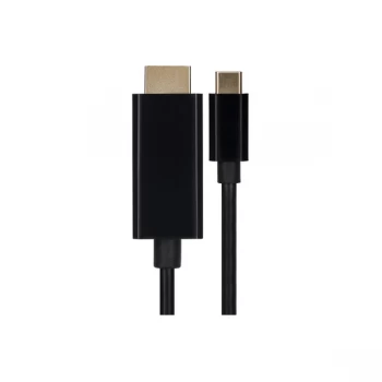 Maplin USB Type-C to HDMI Cable - Black, 2m