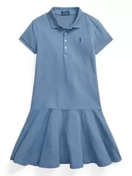 Ralph Lauren Girls Polo Shirt Dress - Blue Size 6 Years, Women