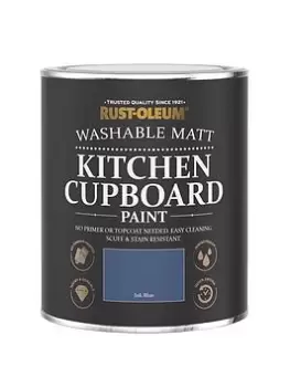 Rust-Oleum Kitchen Cupboard Paint Ink Blue 750Ml