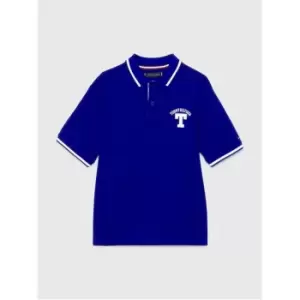 Tommy Hilfiger Varsity Polo S/S - Blue