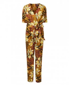 Lovedrobe Floral Wrap Front Jumpsuit