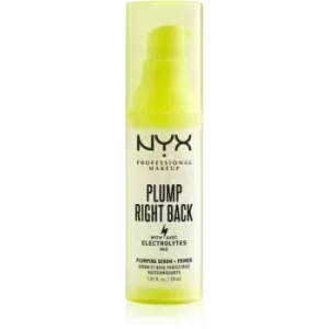 NYX Professional Makeup Plump Right Back Plump Serum And Primer Long-Lasting Makeup Primer 30ml