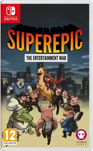 SuperEpic The Entertainment War Nintendo Switch Game