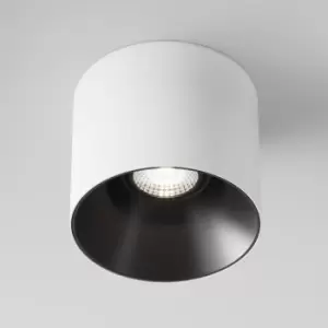 Maytoni Alfa LED Dimmable Surface Mounted Downlight White, Black, 1280lm, 4000K