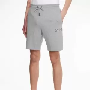 Tommy Hilfiger Mens Square Logo Sweatshorts - Grey - M