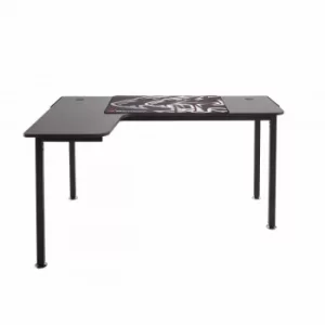 X Rocker Panther XL Left Corner Gaming Desk, Grey