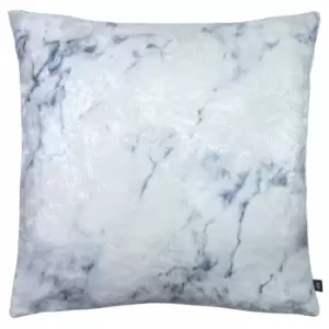 Cinnabar Marble Cushion Ink/Royal, Ink/Royal / 50 x 50cm / Polyester Filled