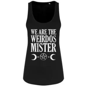 Grindstore Womens/Ladies We Are The Weirdos Mister Floaty Tank (Small (UK 8-10)) (Black)