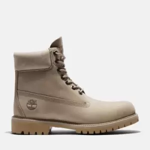 Timberland Premium 6" Boot For Men In Light Brown Beige, Size 10