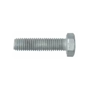 Qualfast M14X35 Hex Head Set Screw O/S Thread H/D Galvanised ISO4017 (GR-8.8)