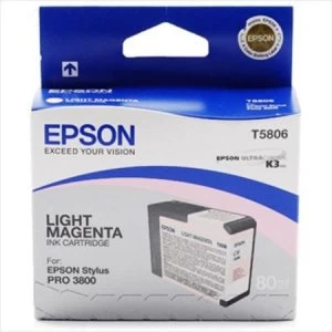 Epson T5806 Light Magenta Ink Cartridge