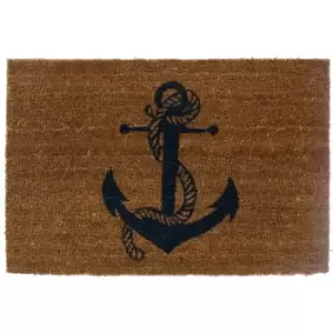 Sailor Design Door Mat / Non Slip Floor Mat Indoor and Outdoor Welcome Mat With Robust Coir For Door Entrances / House Entryway / Kitchen / Outside