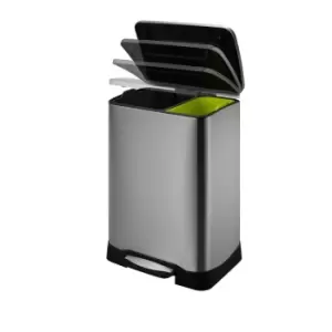 EKO Neo-Cube 28+18L Recycling Bin - Matte Grey