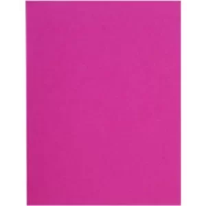 Exacompta Recycled Square Cut Folders 160020E A4 Fuchsia 220gsm Board Pack of 500