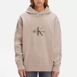 Calvin Klein Jeans Monologo Cotton Hoodie - L