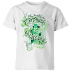 Harry Potter Floo Powder Kids T-Shirt - White - 7-8 Years - White