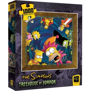 The Simpsons: Treehouse of Horror - Happy Haunting Jigsaw Puzzle - 1000 Pieces