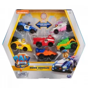 PAW Patrol Movie Metal Diecast 1:55 Scale Vehicle Gift Set